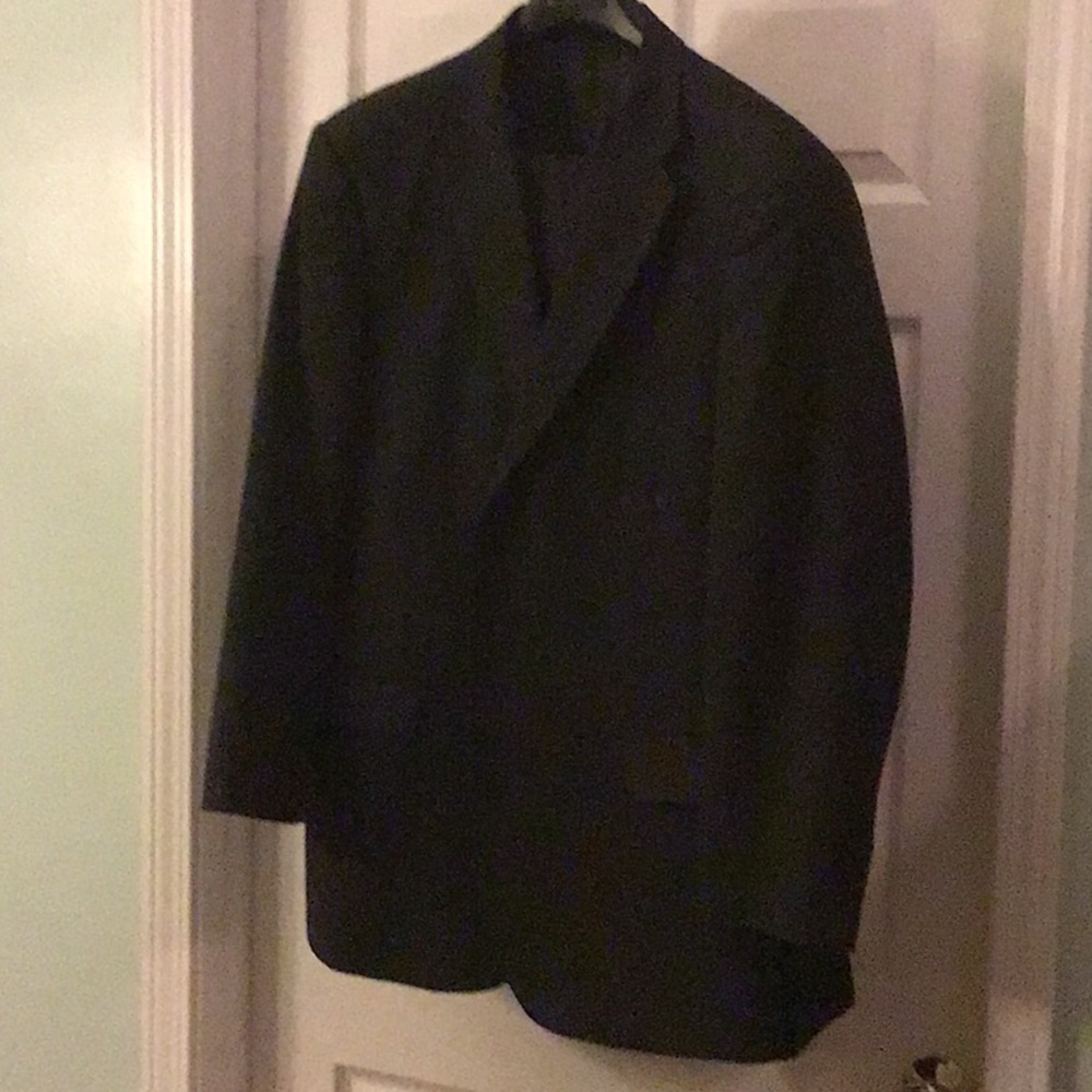 Mens two piece suit.